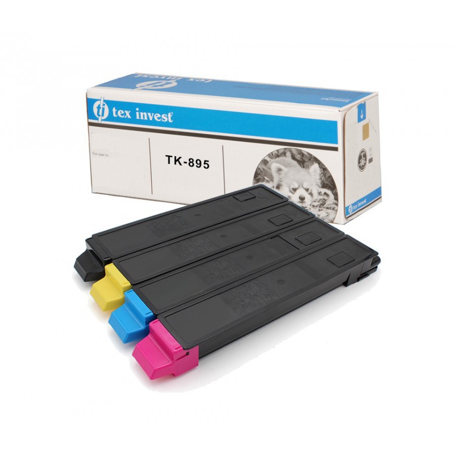 Tex-İnvest TK-895 Kyocera FS-C8025 Mfp Uyumlu Set Muadil Toner
