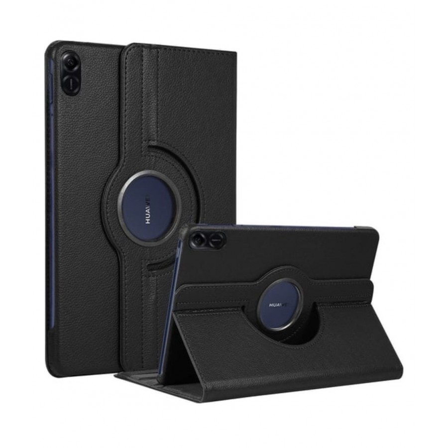 Honor Pad X8A 11 Inç Kılıf 360° Dönebilen Uyku Modlu Standlı Pu Deri Tablet Kapaklı Kılıf